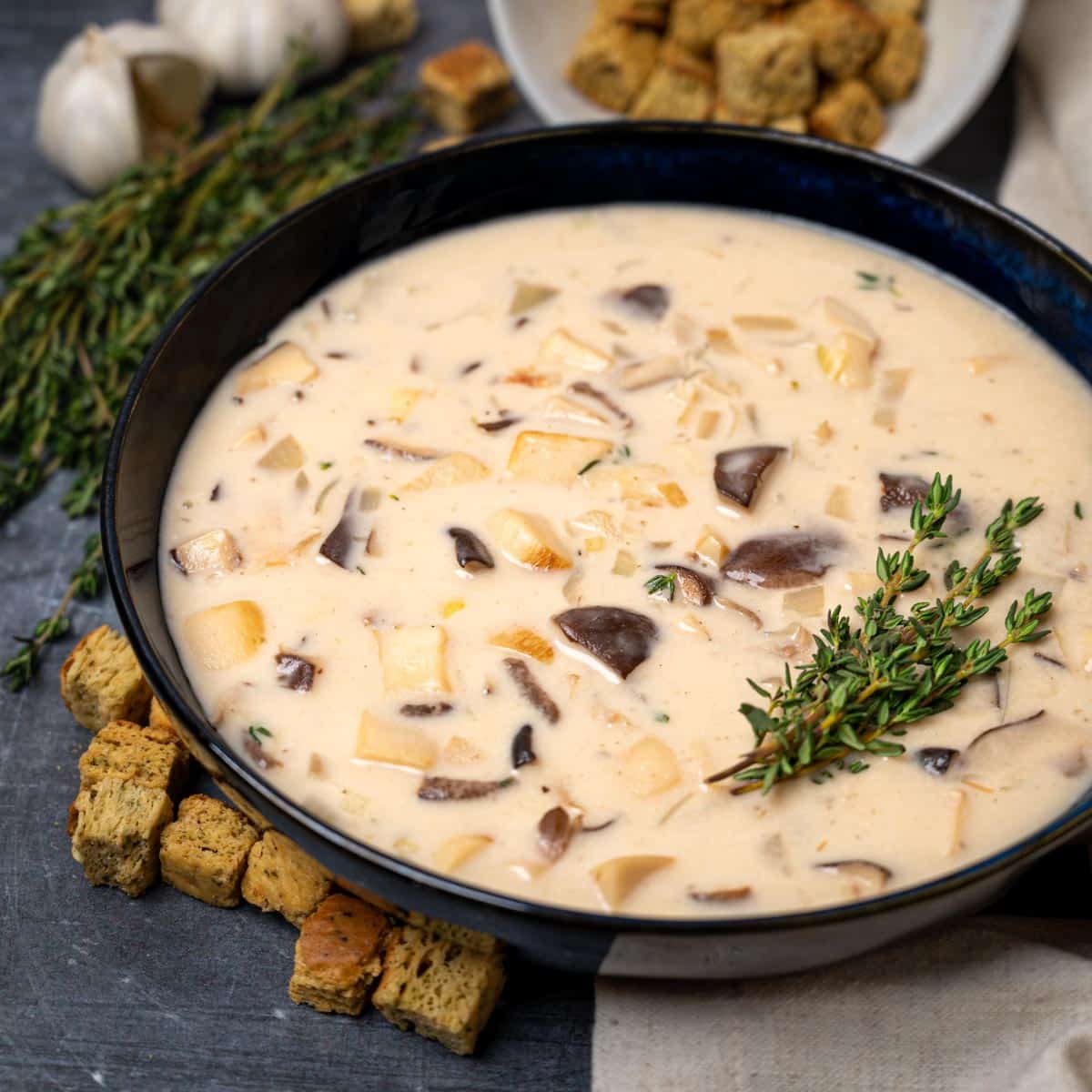 Sauce aux pleurotes du panicaut