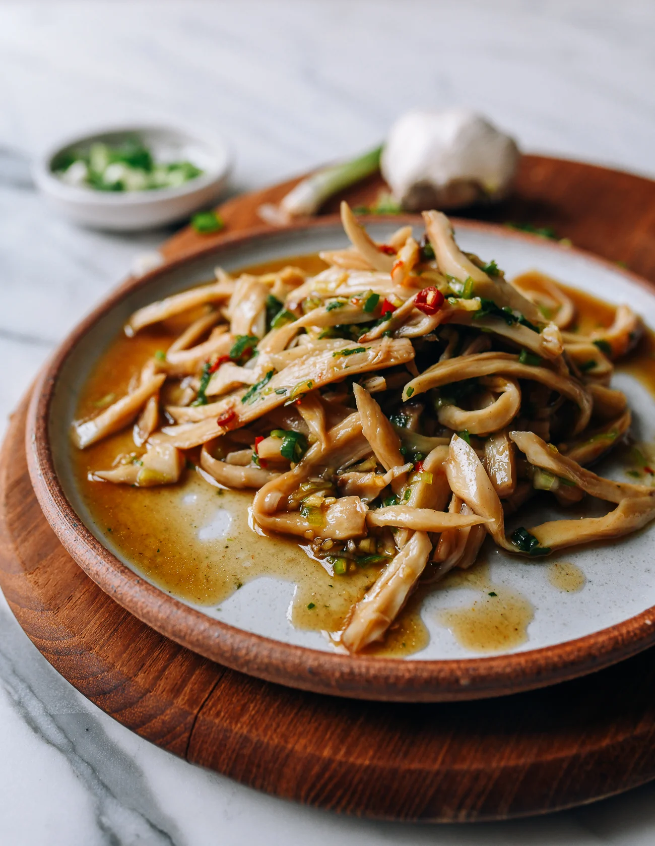 champignons pleurotes panicaut piquants